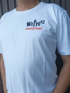 koszulka męska Wołyń 43 pamiętamy