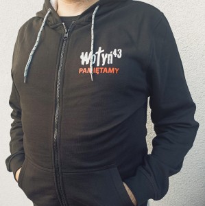 bluza męska z kapturem Wołyń 43 pamiętamy