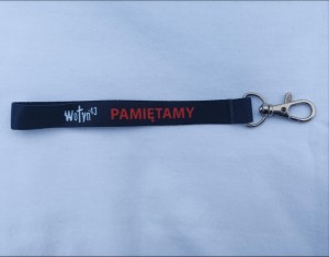 Smycz krótka "Wołyń 43 Pamiętamy" 